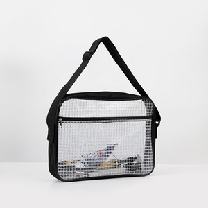 ESD Gridding Anti-static <b>Clear</b> PVC <b>Bag</b> Shoulder Engineer Tool Cleanroom Storage <b>Bag</b> Cleanroom Pvc <b>Bag</b> - Product Image 3