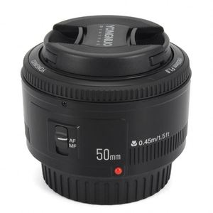 Lente YONGNUO YN50mm F1.8 de Gran Apertura, Lente de Enfoque Automático, Lente Principal Fija Estándar, Compatible con Cámaras DSLR AF MF - Product Image 4