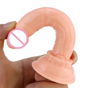 Mini Dildo de 5 Pulgadas, Económico, Colorido, de TPE Suave, Ecológico, Impermeable IPX6, Realista, con Ventosa, para Mujeres y Unisex, Marca OEM - Product Image 6
