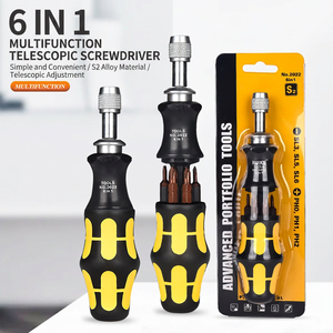 RUIKE 6 In 1 Multi Bit <b>Screwdriver</b> NO.2022 Extendable Adjustable DIY Tool Set - Product Image 5