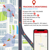 Micodus GPS Relay: Dispositivo de Rastreo GPS Mini para Coche con Localización Satelital, Antirrobo y Interruptor de Apagado Remoto