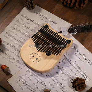Instrumento de música personalizado para adultos <span class=keywords><strong>Kalimba</strong></span> 42 34 21 17 teclas dedo pulgar piano con martillo sintonizador y accesorios - Product Image 6