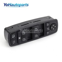 Interruptor Eléctrico para Control de Ventanas A2518300390 Negro
