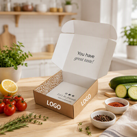 Offre Spéciale : Boîtes d'expédition pliables en carton ondulé biodégradable personnalisées pour cosmétiques, vernis à ongles, huiles, sérums de soin et perruques
