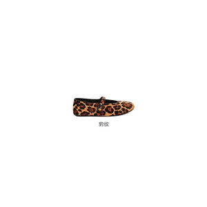 Chaussures plates à talon bas pour femmes, nouvelles ballerines de haute qualité, bout rond, talon noir, petites chaussures en cuir - Product Image 1