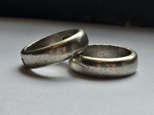 Anillo gótico de plata 925 personalizado, antiguo, roto, antiguo, patrimonio antiguo, joyería Retro, anillo agrietado de plata brutal para boda o fiesta - Product Image 2