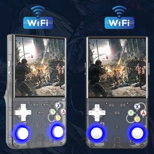 WiFi 4.0 IPS 720x720 แบตเตอรี่ 3000mAh RGB 7 สี จอยสติ๊กคู่ เล่นออนไลน์ รองรับ OTG ช่องต่อทีวี คอนโซลพกพา R36 Ultra - Product Image 2