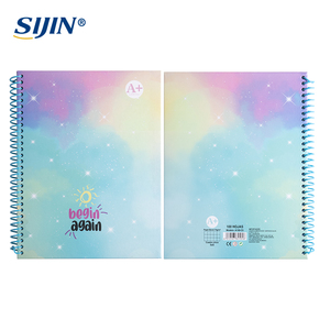 Ensemble de journal DIY <span class=keywords><strong>pour</strong></span> filles, format A5, reliure spirale, kit de scrapbooking, journal intime <span class=keywords><strong>pour</strong></span> adolescentes et enfants, artisanat fait main, papeterie, cadeau, couverture en papier - Product Image 2