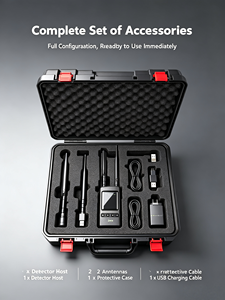 Détecteur <span class=keywords><strong>de</strong></span> drones portable anti-intrusion 0,5-3 km, équipement d'avertissement précoce à bande complète avec batterie 6H et positionnement précis - Product Image 6