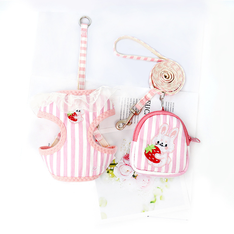 Sac à collation rose (lapin)