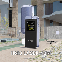 FNIRSI IR40 Télémètre laser précis 1800m Construction métallique Grossissement 10X Se connecte à l'application pour dessiner un ruban à mesurer laser