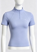 Tenue d'équitation professionnelle pour femmes, combinaison d'équitation pour dames, haut d'été pour femmes, tenue de sport, respirante