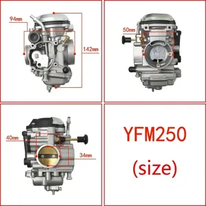 Carburador para ATV YFM250 de bajo consumo, piezas de precisión para ATV y motocicletas para <span class=keywords><strong>Yamaha</strong></span> BearTracker 250 Bear350 de 1999-2004 - Product Image 6