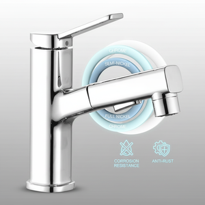 无铅黄铜单把单孔冷热水面盆龙头 - Product Image 4