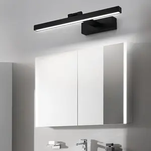 נורדי מודרני פשוט יצירתי אופנה LED מנורת קדמית איפור עמיד למים נגד ערפל אסלה חדר אמבטיה ארון מראה מנורת קיר אור