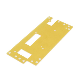 Accessoires de commutation en résine époxy et fibre de verre, pièces isolées jaunes pour montage de PCB, résistantes à la chaleur et ignifuges - Product Image 2