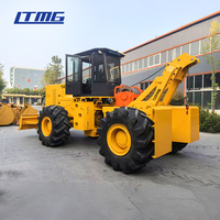 LTMG attrezzatura a basso rumore foresta Skidder 17 Ton foresta Skidder per l'accatastamento del legno