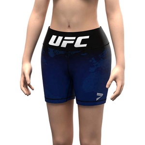 Shorts MMA sublimés de haute qualité en polyester et élasthanne – Échantillon de vêtements d'arts martiaux - Product Image 5