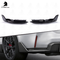 Kits complets de carrosserie ABS noir brillant pour BMW G80 G82 G83 M3 M4 Competition 2021 +