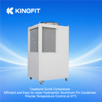 Refroidisseur à condenseur microcanal refroidi par air, compresseur Copeland, 220V, unité de refroidissement industrielle pour petites machines de moulage par injection plastique