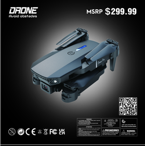 Dron de Gran Venta E88 Pro Mini para Exteriores con Cámara Dual 4K FPV para Principiantes, Juguete para Niños, Regalo de Cumpleaños E99 - Product Image 2