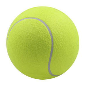 Juguete Masticable para Perros de Pelota de Tenis Gigante de Algodón de Colores Mezclados Ecológico para Mascotas Activas - Product Image 1