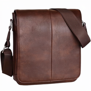 New Hot Selling Retro Large Capacity PU Crossbody Shoulder <b>Clutch</b> <b>Bags</b> for <b>Men</b> Anti-Theft Feature Polyester Lining - Product Image 1