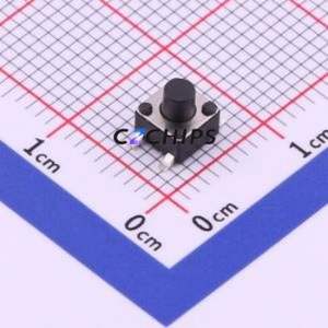 UK-B0206-G5-160 Tactile Switch SMD-4P,4.5x4.5mm Switch Single Pole Single Throw Round Button 1.6N Vertical Mount - Product Image 1