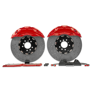 Venta al por mayor de kit de pinzas de freno de 10 pistones con rotor cerámico AK 10N para Porsche Macan Cayenne Panamera BMW M3 M5 M6 Audi - Product Image 4