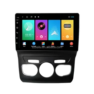 Autoradio pour citroën C4, lecteur multimédia, stéréo, avec navigation gps, sous Android 10, 2din