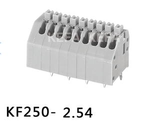 Hot bán grey KF250-2.5/2.54 mét 300V 2A 24-20awg <span class=keywords><strong>PCB</strong></span> mùa xuân khối thiết bị đầu cuối kết nối thiết bị điện - Product Image 3