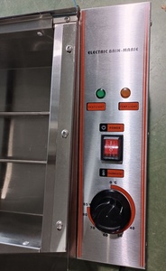 ELECTRIC <strong>BAIN</strong> <strong>MARIE</strong> <strong>FOOD</strong> <strong>WARMER</strong> 6 PANS GLASS COVER - Product Image 5