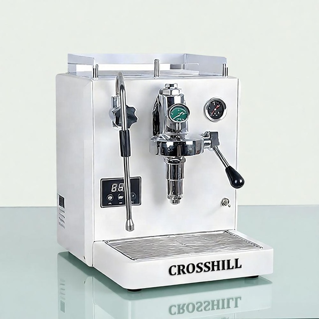 Professional 2800W Dual Boiler Commercial Coffee Machine Italian Rotary Pump E61 Group Head PID Control Espresso Machine