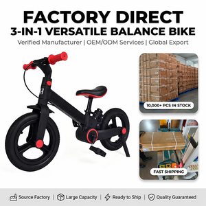 Haute qualité 12 pouces 3 en 1 Standard enfants Balance Bike repose-pieds pousser enfants Balance Bike pour enfants - Product Image 1