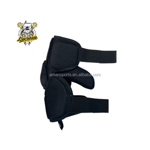 Amman spor sıcak satış Jr/Sr hokey dirsek pedleri koruyucu donanım için Junior/kıdemli seviye buz ve alan hokey oyuncuları gelişmiş - Product Image 5