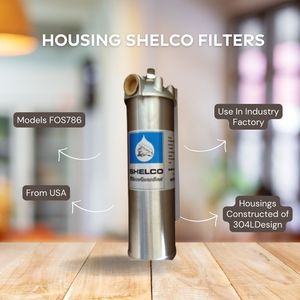 Componente Central de Bomba de Filtración Industrial de Acero Inoxidable 304L FOS786 de SHELCO USA para Suministros de Filtración de Alimentos, Bebidas y Productos Químicos - Product Image 5