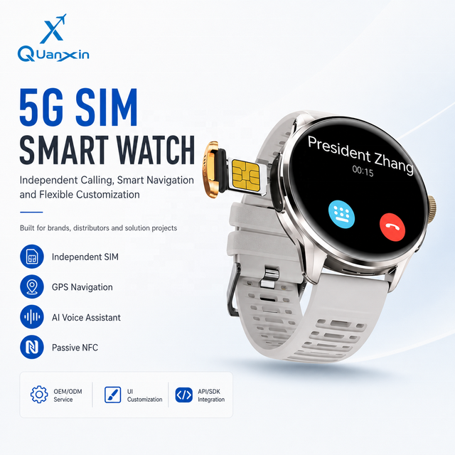 Global H100 Android SIM Card Watch HD Camera air Conditioning Controller SIM Card 4G Dual System Smart Watch