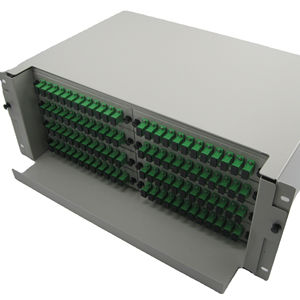 19 pollici 1u 2u 1 ru 2ru rack fibra ottica patch panel terminal box sc apc connettore e pigtail odf - Product Image 1