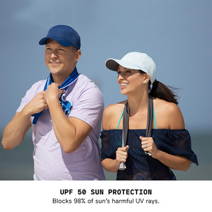 Mũ Biểu Diễn Làm Mát Logo Tùy Chỉnh Mũ Thể Thao Bóng Chày Unisex Làm Mát Khi Ướt - Product Image 5