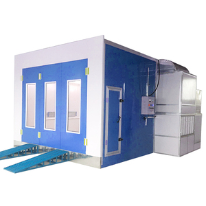 Peinture en aérosol manuelle de cabine de cuisson automatique de haute qualité avec chauffage électrique et système d'éclairage à LED avec brûleur diesel - Product Image 5