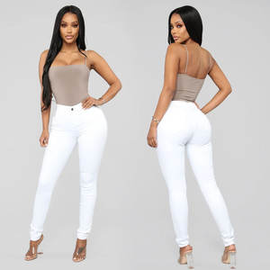 Comercio exterior transfronterizo Europa y América AliExpress <span class=keywords><strong>Amazon</strong></span> Venta caliente Slim Stretchy Jeans Lápiz Pantalones Hot Girl Sexy - Product Image 4