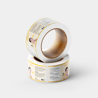 Étiquettes autocollantes, étiquettes de produits, étiquettes imperméables, étiquettes personnalisées autocollantes pour emballages de cosmétiques et de bouteilles