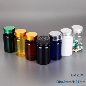 Redondo de plástico PET <span class=keywords><strong>para</strong></span> medicina cápsulas botella <span class=keywords><strong>para</strong></span> suplemento deportivo - Product Image 6