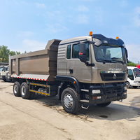 Экономичный подержанный самосвал Sinotruk Howo TX 6X4 для работ по строительству дорог и транспортировке в карьерах