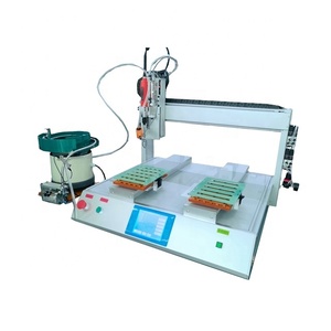 Los 10 productos más vendidos: Máquina automática de atornillado de sobremesa de 4 ejes con doble plataforma, robot de atornillado. - Product Image 6