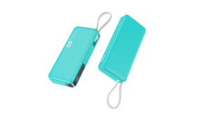 พาวเวอร์แบงค์ 20000mAh 65W ชาร์จเร็ว พร้อมสาย Type C ในตัว สำหรับชาร์จแล็ปท็อปแบบพกพา - Product Image 4