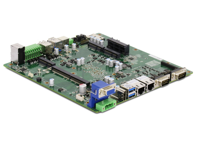 Linkleaps Compact Embedded Industrial Motherboard Intel Celeron 3865U Core I3 7100U I5 7200U I7 7500U with 2 GbE LAN 6 COM 8 USB