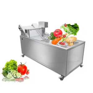 Electric <b>fruit</b> and <b>vegetable</b> cleaning <b>machine</b>, prefabricated <b>vegetable</b> <b>processing</b> equipment - Product Image 1