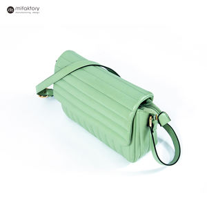 กระเป๋าสะพายไหล่แบบกําหนดเองกระเป๋าสะพายไหล่ผ้าไนลอนเรียบง่ายความจุสูงกระเป๋าสะพายข้างลายทาง - Product Image 5