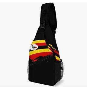 Sac à bandoulière avec drapeau de <span class=keywords><strong>Maurice</strong></span> de haute qualité, sac de poitrine, sac à bandoulière pour voyage, randonnée, cyclisme, camping - Product Image 4